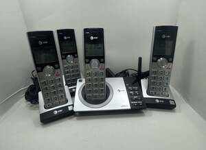 AT&T DECT 6.0 Expandable Cordless Phone System with Answering Machine and 3 Hand